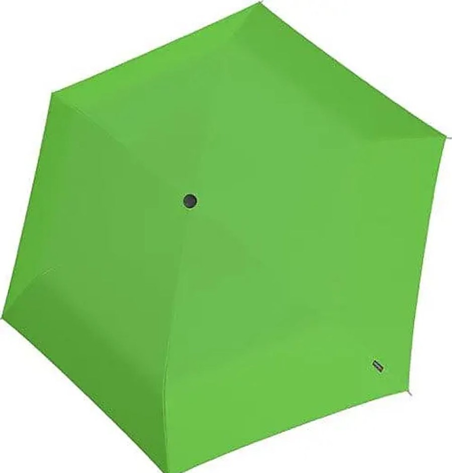 Frauen Knirps Regenschirme | Taschenregenschirm Knirps U.200 Ultra Light Duo, Green Grun (Duo Green) Regenschirme Taschenschirme