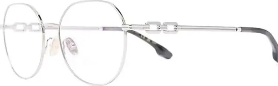 Frauen Victoria Beckham Brillen | Brille Mit Kettendetail - Silber