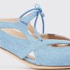 Frauen Scarosso Pumps | Jeans - Frau High Heels Denim - Blau 38,5