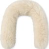 Frauen Bogner Handschuhe | Lammfell-Kragen Nuri Fur Damen - Off-White