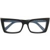 Frauen Saint Laurent Eyewear Brillen | Brille Mit Eckigem Gestell - Schwarz