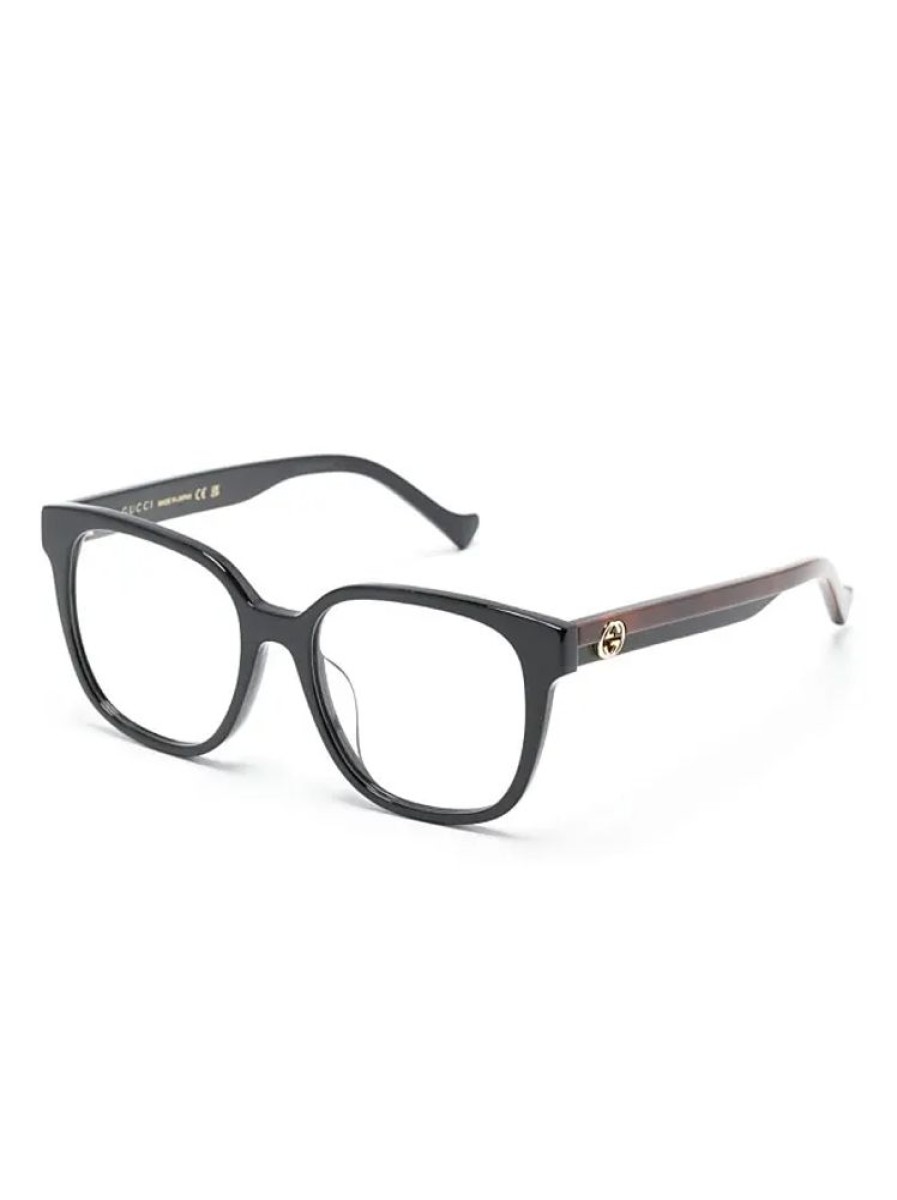 Frauen Gucci Brillen | Brille Mit Eckigem Gestell - Schwarz