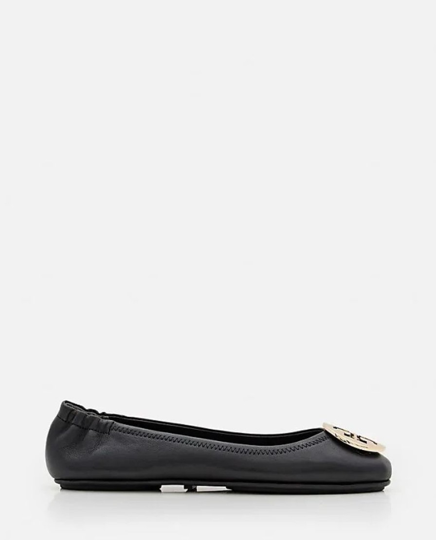 Frauen Tory Burch Ballerinas | Minnie Travel Ballet Flats | Black 8,5