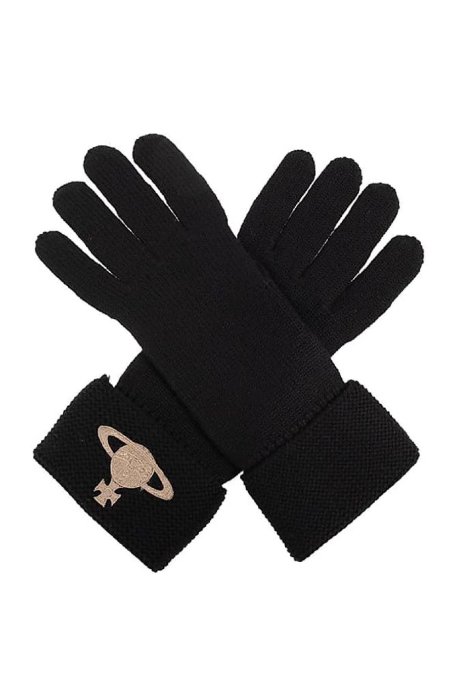 Frauen Vivienne Westwood Handschuhe | Gloves With Logo, Womens, Black