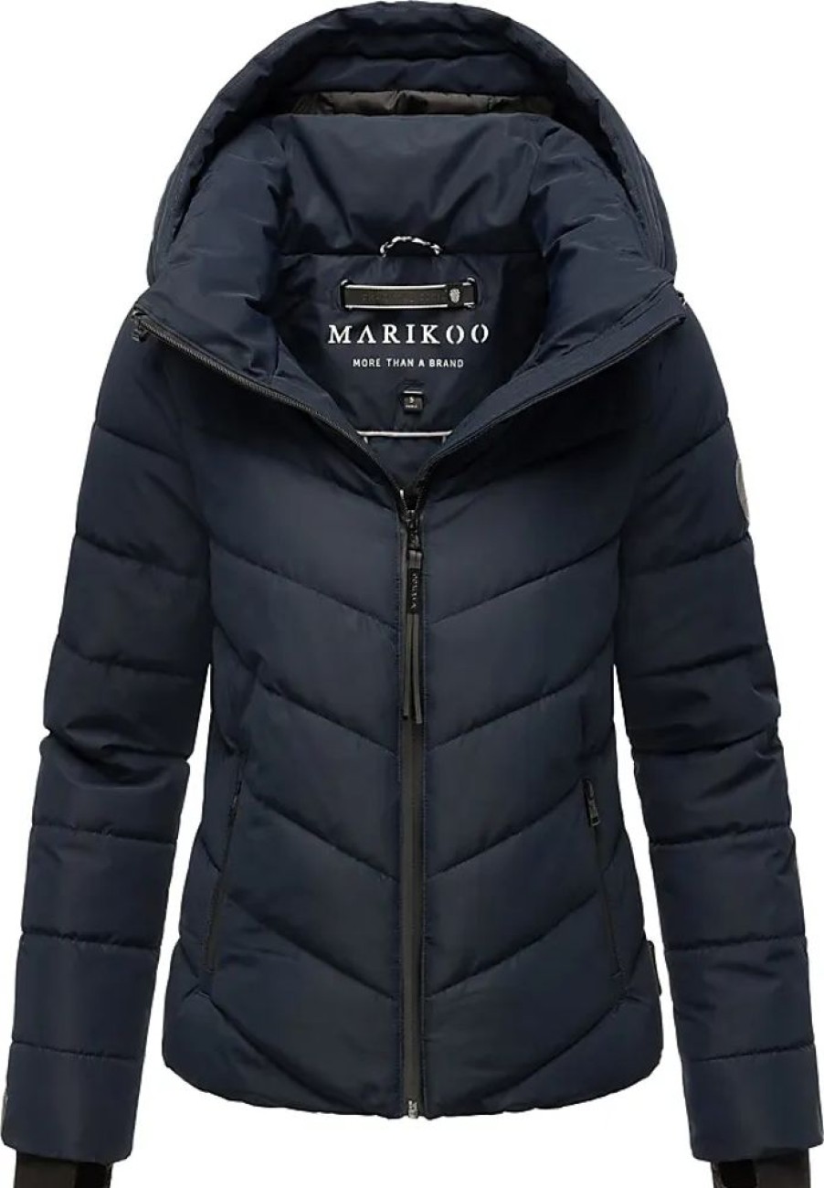 Frauen Marikoo Jacken | Winterjacke Marikoo Samuiaa Xvi Gr. Xs, Blau (Navy) Damen Jacken Winterjacken Mit Kapuze