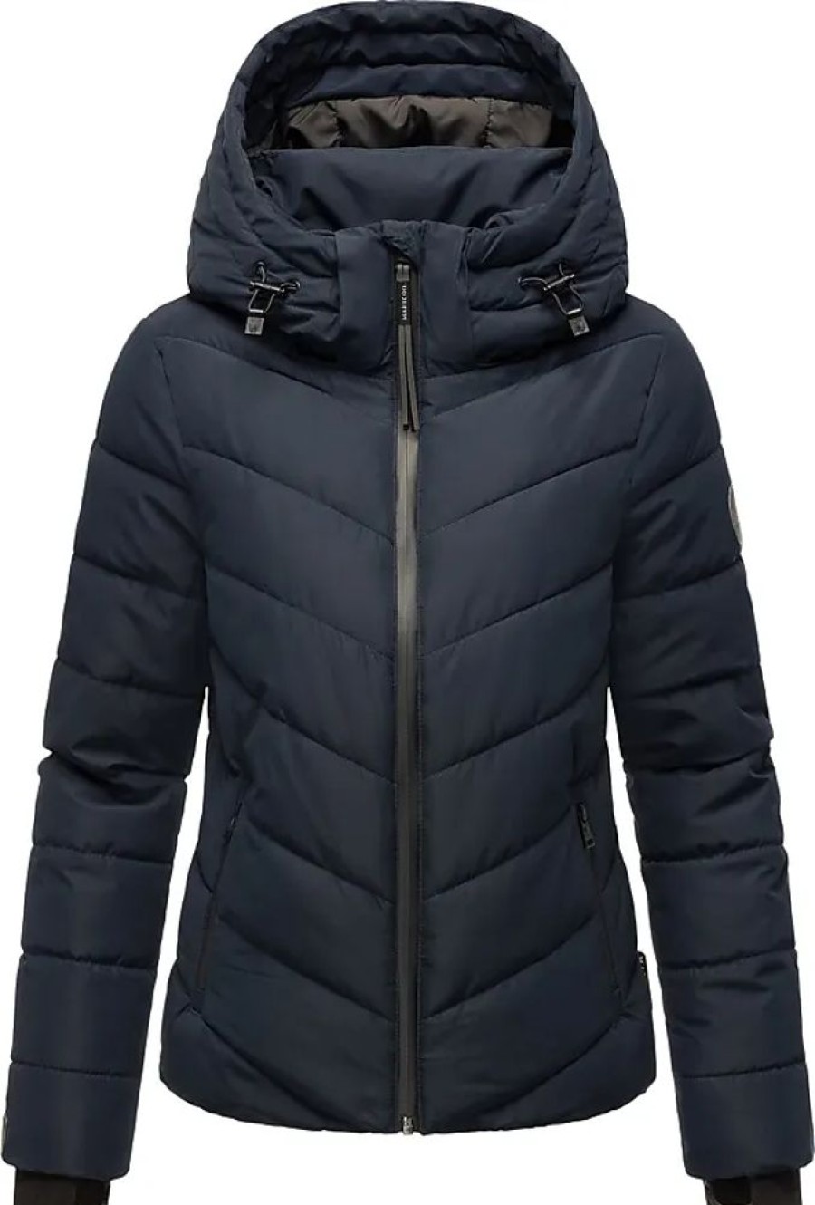 Frauen Marikoo Jacken | Winterjacke Marikoo Samuiaa Xvi Gr. Xs, Blau (Navy) Damen Jacken Winterjacken Mit Kapuze