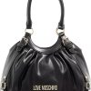 Frauen Love Moschino Taschen | Belted Tote Schwarz