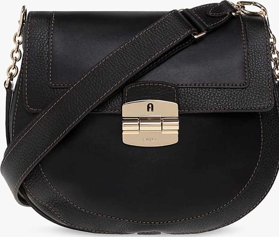 Frauen Furla Taschen | Club 2 Small Shoulder Bag, Womens, Black