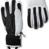 Frauen Bogner Handschuhe | Leder-Handschuhe Lidia Fur Damen - Weis/Schwarz