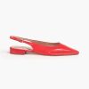 Frauen Tod's Ballerinas | Flache Slingback-Schuhe Aus Leder - Rot - Eu 35.5