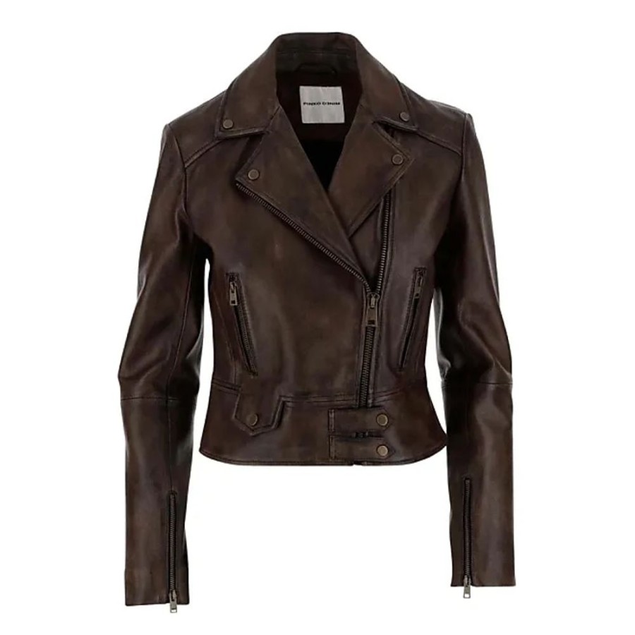 Frauen Pinko Jacken | Leather Jackets Pinko