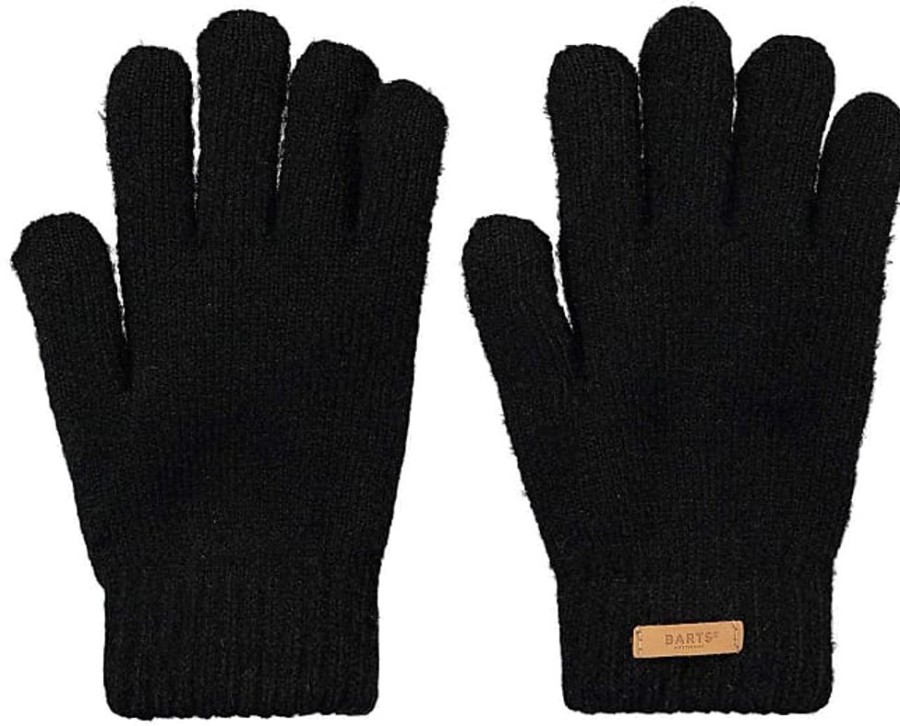 Frauen Barts Handschuhe | Strickhandschuhe Witzia Gloves Gestrickte Finger-Handschuhe 4542 Black