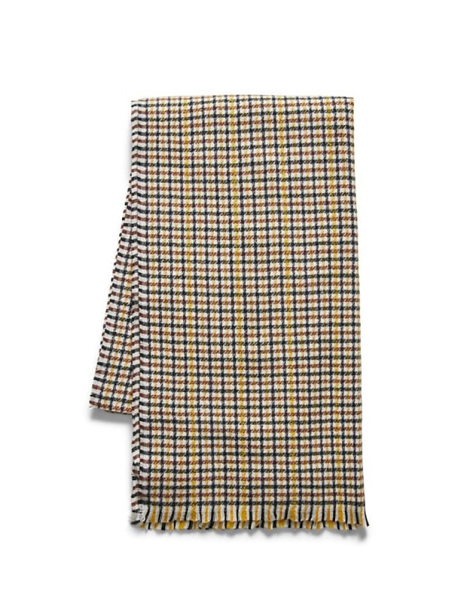 Frauen Vila Schals | Schal Vila Videbree Scarf/Su - Noos Gr. 1, Bunt (Arrowwood Checks:Black, White Sand, Chocolate) Damen Modetucher Schals