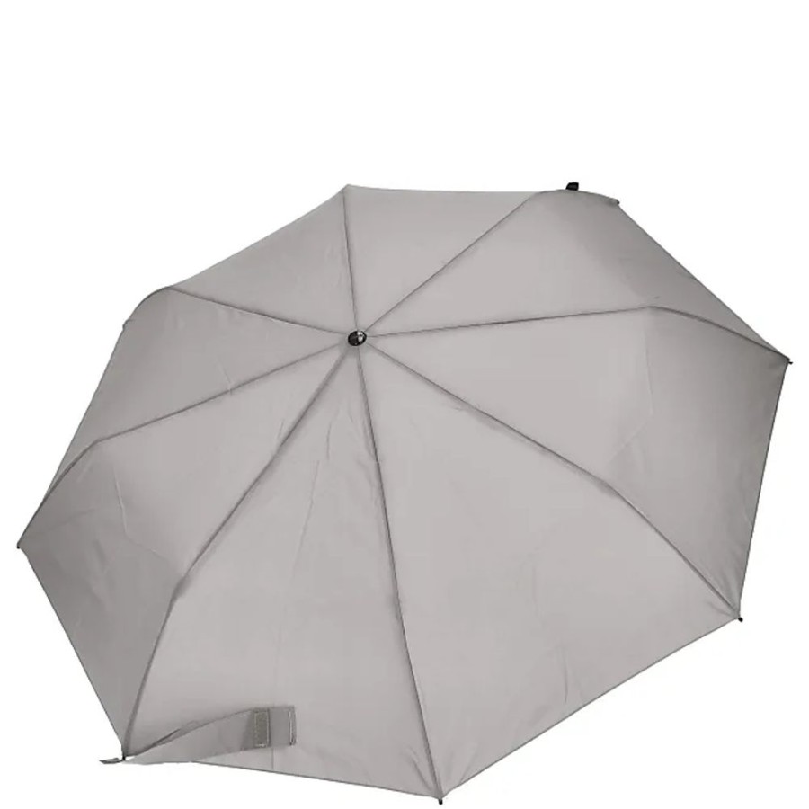 Frauen Knirps Regenschirme | T.200 M Duomatic - Taschenschirm Regenschirm Grey Ecorepel