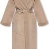 Frauen By Malene Birger Mantel | Trullem Wool Coat, Womens, Beige