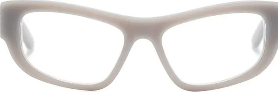 Frauen Balenciaga Brillen | Cat-Eye-Brille Mit Logo - Grau