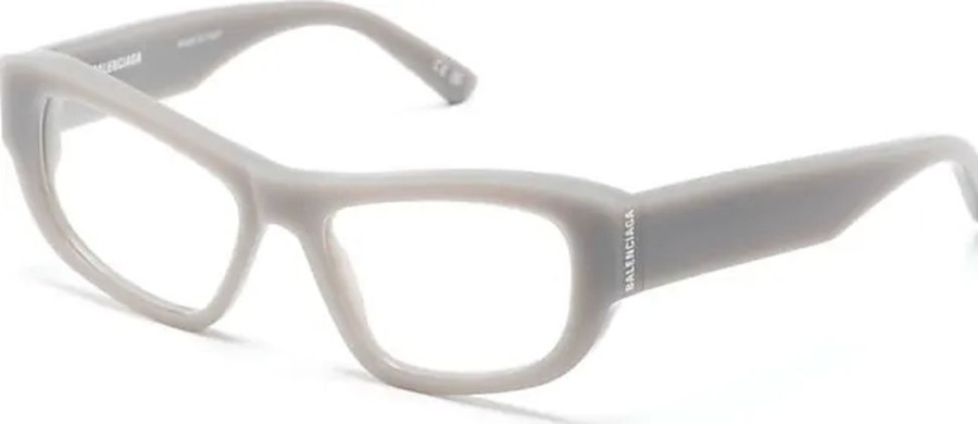 Frauen Balenciaga Brillen | Cat-Eye-Brille Mit Logo - Grau