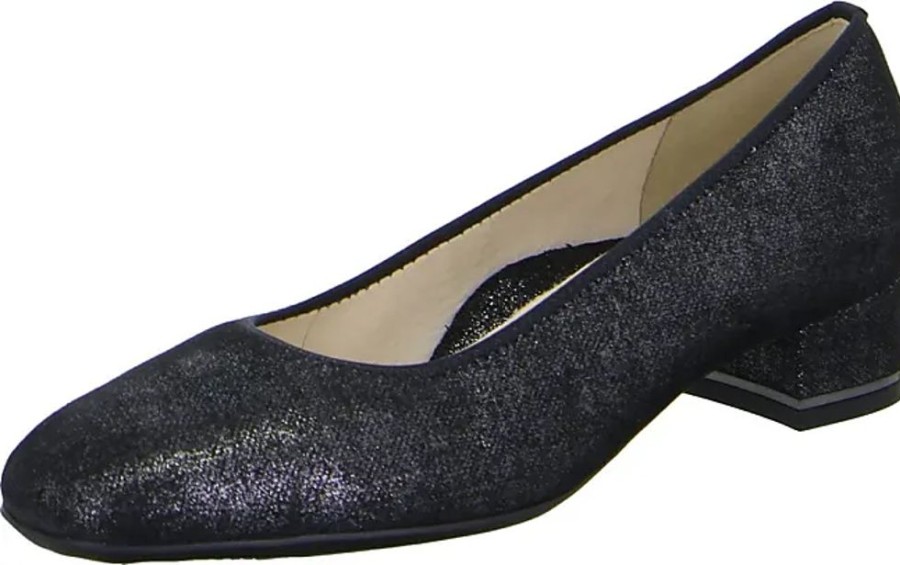 Frauen Ara Pumps | Damen Graz Pumps, Schwarz, 36.5 Eu Weit