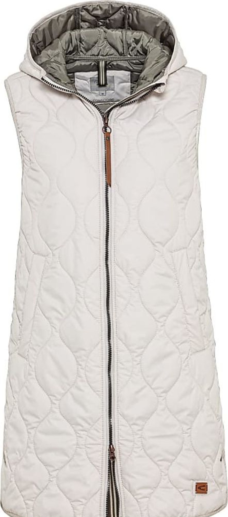 Frauen Camel Active Westen | Damen 360110/8F41 Vest, Pearl, 46