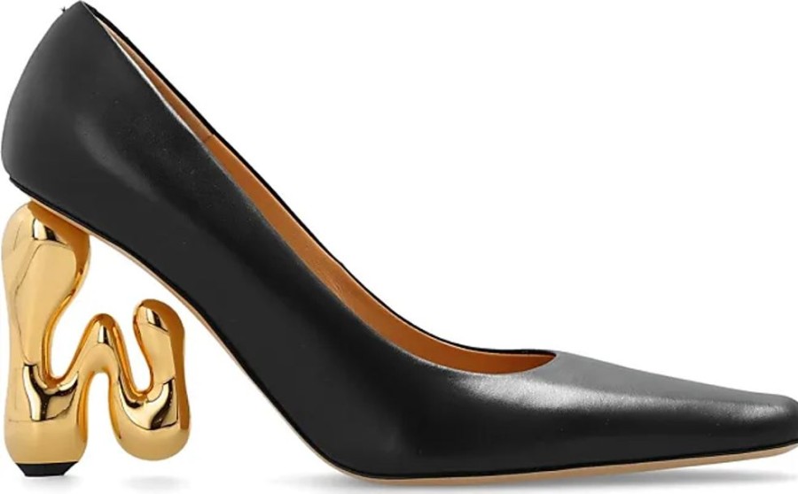 Frauen J.W.Anderson Pumps | Pumps With Logo, Womens, Black