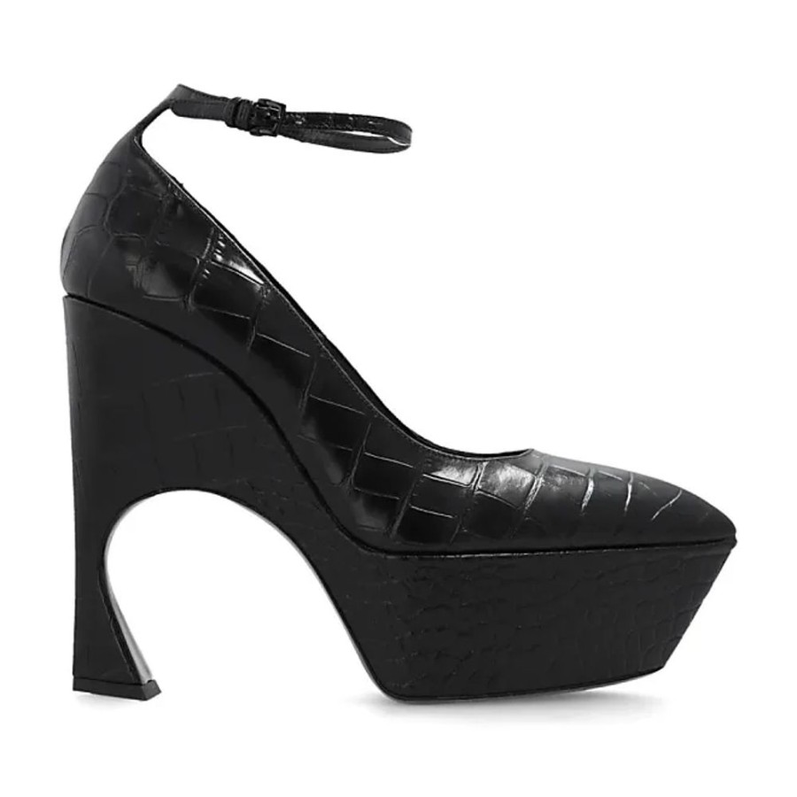 Frauen Victoria Beckham Pumps | Leder-Plateaupumps Victoria Beckham